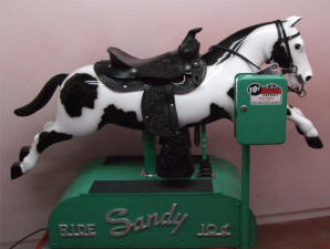 Sandy Kiddie Ride Horse